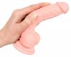 Dildo silikonowe medyczne z przyssawką 18 cm